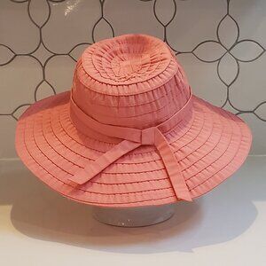 Scala Packable and Washable Ribbon Sun Hat